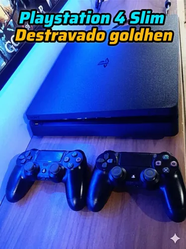 VENDO PS4 SLIM NOVO , DESTRAVADO 