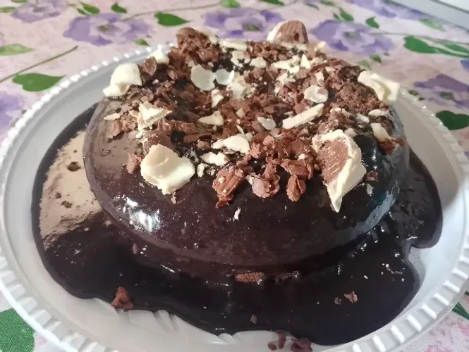 Bolo Vulcão