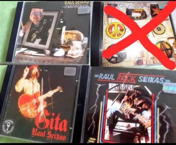 3 CDs Raul Seixas, ótimos 
