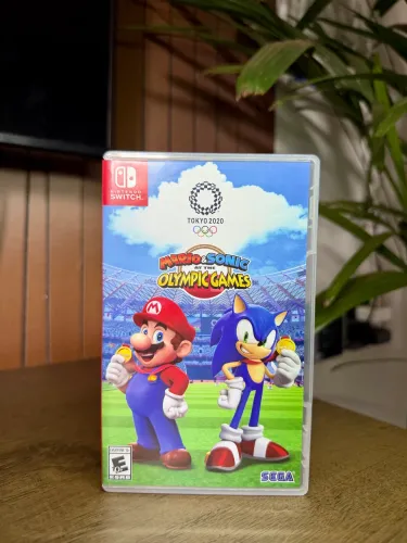 Jogo Mario e Sonic nas olimpíadas nitendo switch