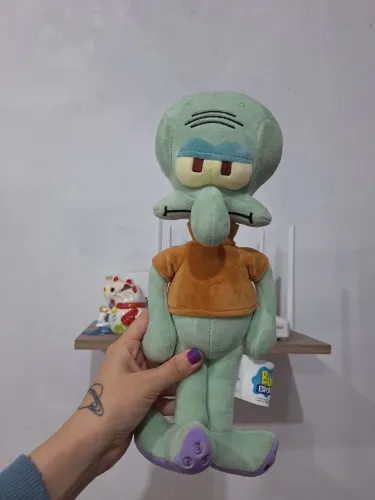 Pelúcia Lula molusco original Bob esponja 