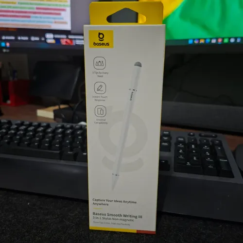 Caneta 3 em 1 Stylus - Baseus