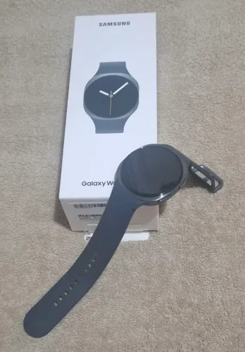 Smartwatch Samsung Galaxy Watch8 LTE de 44mm com Galaxy AI, Grafite