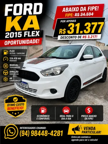 Ford KA 1.0 Se/se Plus Tivct Flex 5P 2015