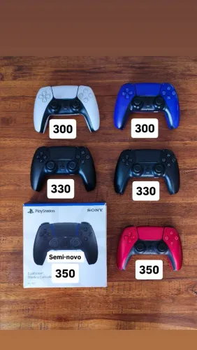 Controles usados com garantia ps5