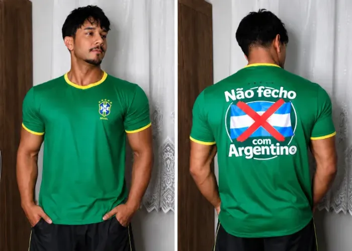 Camisetas do brasil a pronta entrega ou retirada em cosmópolis