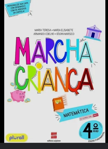 Livro Marcha Criança Matemática 4º ano NOVO