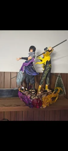 Estátua Sasuke e Naruto seis caminhos - Naruto Shippuuden
