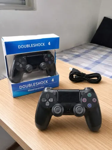 ? Controle Bluetooth Compatível com PS4 | Novo | Aceito Cartão ?