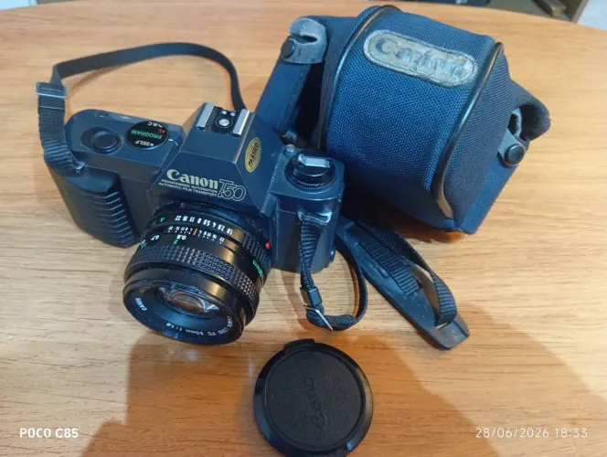Canon T50 com lente 