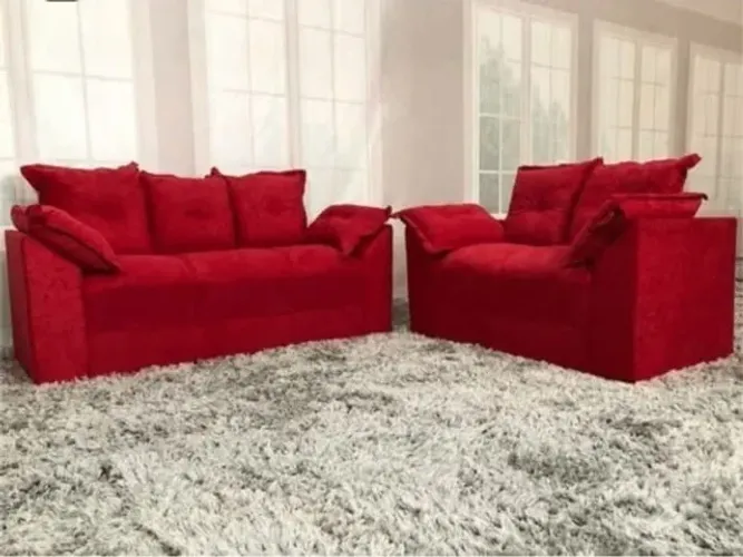 Sofá 2x3 Lugares Paris Parcele em Até 12x com Taxa