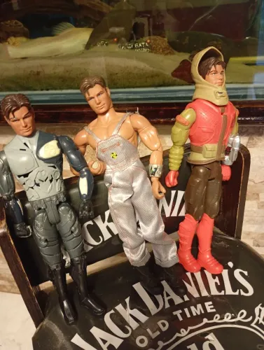 Bonecos clássicos do Max Steel 30cm articuláveis 