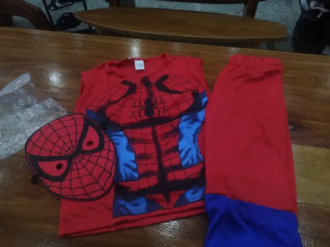 FANTASIA HOMEM ARANHA INFANTIL