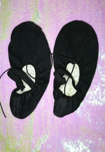 2 PARES DE SAPATILHAS BALLET CLÁSSICO 