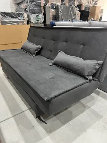 Sofá Cama Cinza Novo PRONTA ENTREGA