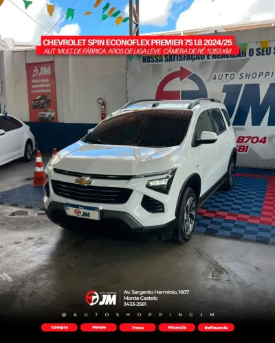 Chevrolet Spin Premier 1.8 8V Econo.flex 5P Aut. 2025