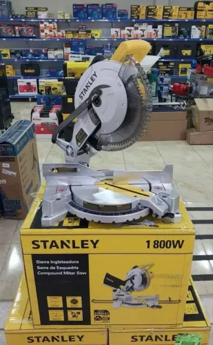 Serra Esquadria 1800w disco P/ Alumínio 10pol - Stanley (Novo)