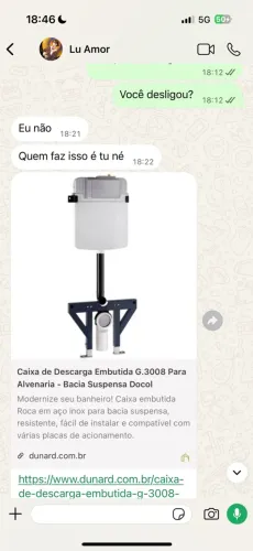 Caixa de descarga embutida