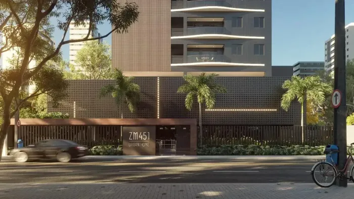 ZM 451 Urban Home: Studio de 31m². Em Parnamirim. Estilo e praticidade.