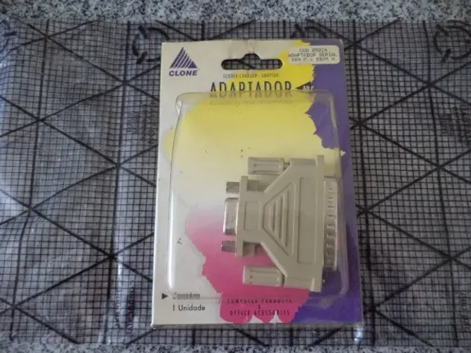 Adaptador Serial DB9 Fêmea x DB25 Macho
