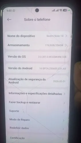 Redmi note 14 256