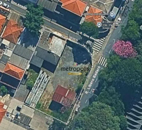 Terreno à venda, 1182 m² por R$ 3.200.000,00 - Paulicéia - São Bernardo do Campo/SP