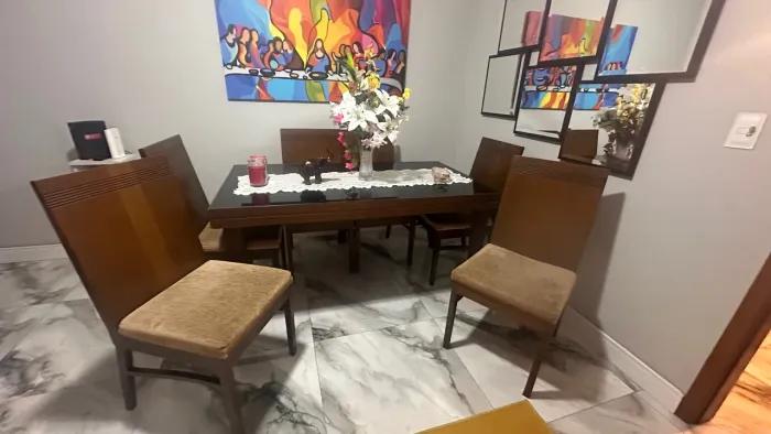 ? MESA DE JANTAR ELEGANTE (6 LUGARES) - RIO DECOR ?