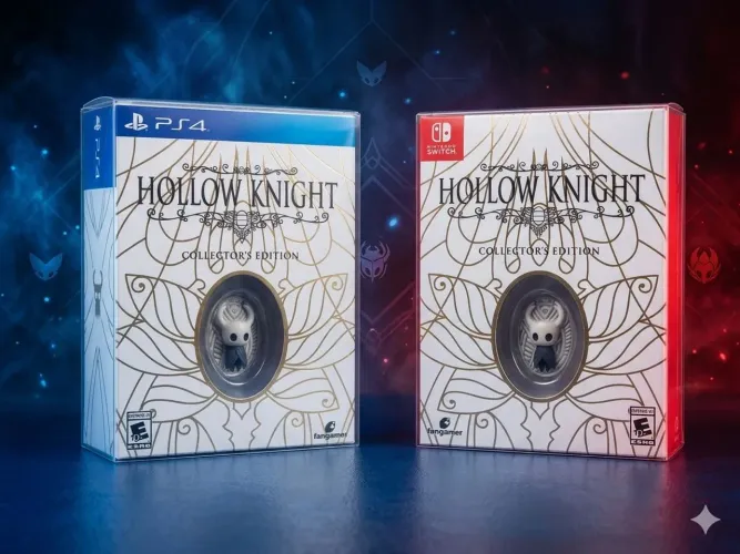 Hollow Knight Collector's Edition - Switch e Playstation 4 - Lacrados