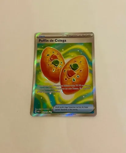 Carta POKEMON Poffin de Colega (167/132) FOIL NM - #167 Megaevulução (2025)