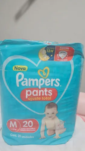 Frauda Pampers Pants Ajuste total c20 M