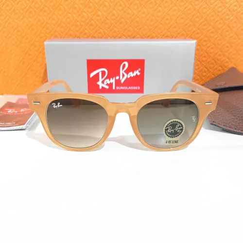 Óculos de sol Ray ban Meteor laranja unissex novo