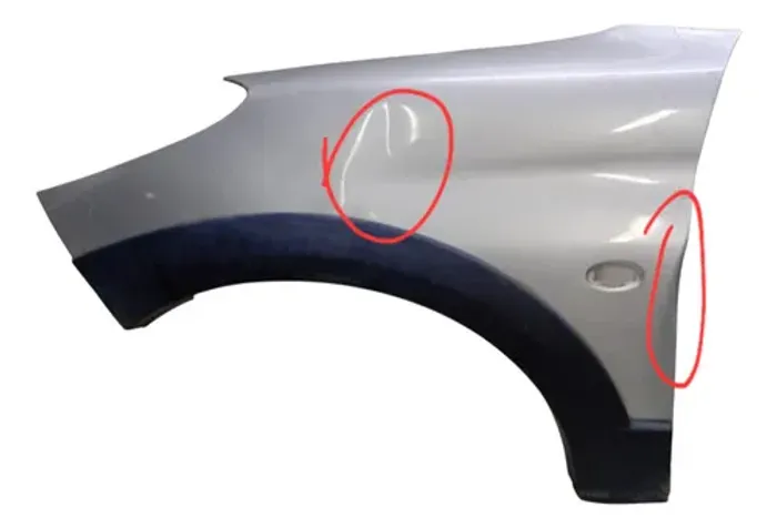 Paralama Esquer Peugeot 207 Escapade 09/2014 C/moldu Detalhe