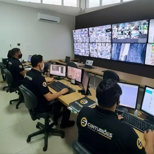 Monitoramento câmera e alarme