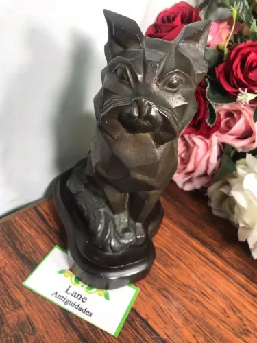 Estatueta Gato em Bronze