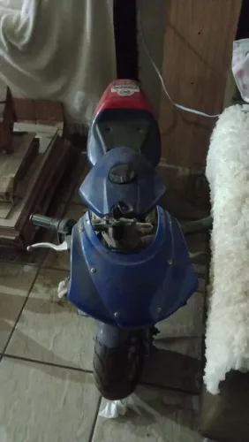 Mini moto a gasolina infantil 