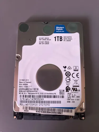 HD 1TB SATA Notebook