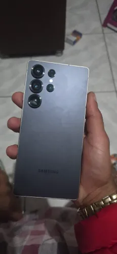 Samsung s25 ultra novo perfeito todo assessórios chama chatt