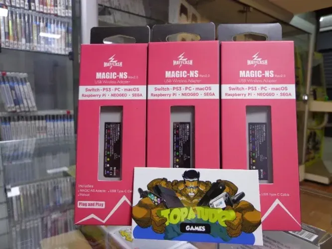 Novo Mayflash Magic NS Adaptador controle Switch