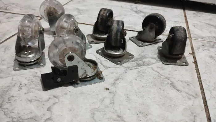 Rodinhas de silicone