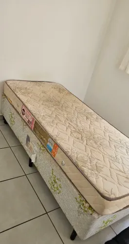 Cama Box solteiro + colchão D33