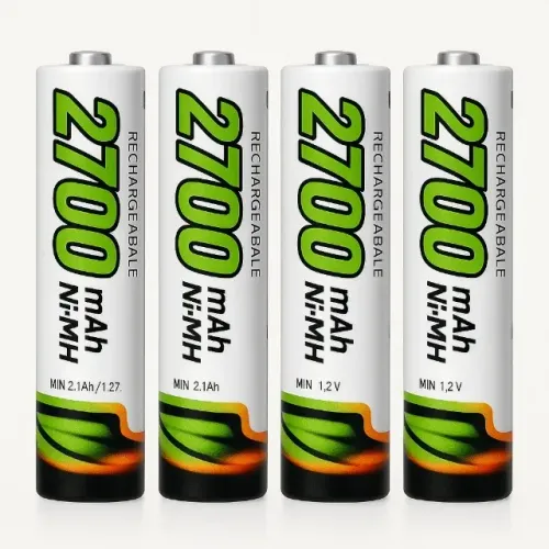Kit Pilhas Clacier Recarregável 2700mAh