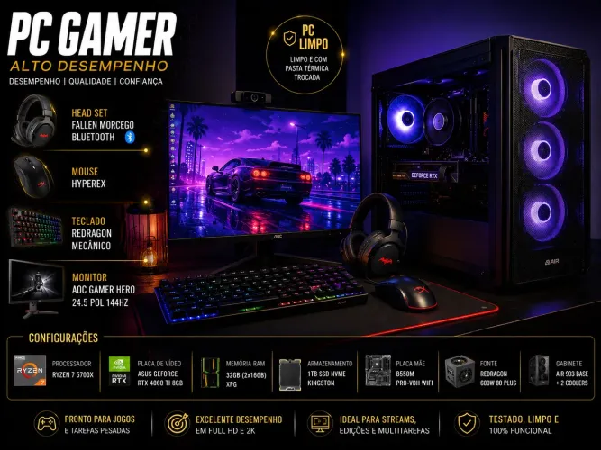 PC GAMER/SETUP GAMER MIND RANGE