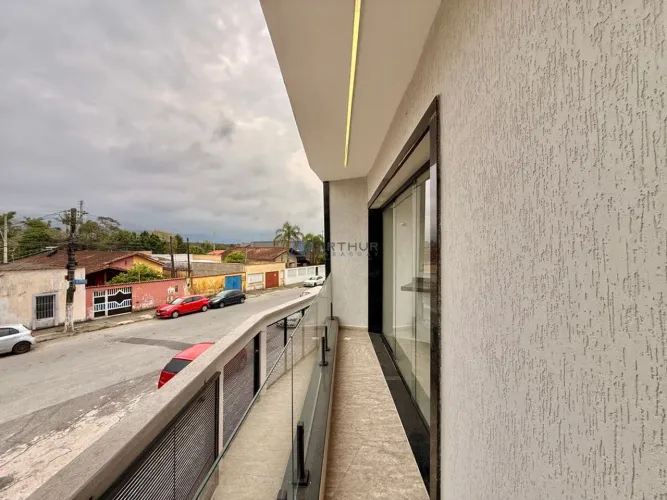 Casa de condomínio à venda em Praia Grande no bairro Vila Caiçara