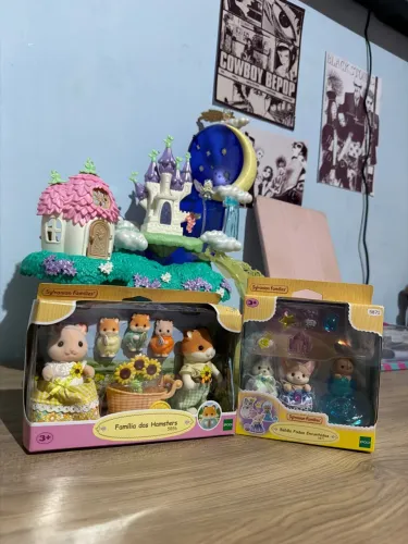 Sylvanian Hamsters + Bebês fadas encantadas