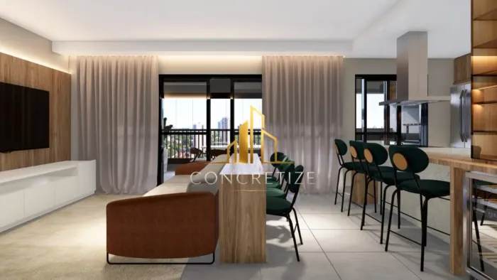 Apartamento para locação com 127 m² e 3 quartos - Residencial Mood, Bauru - SP