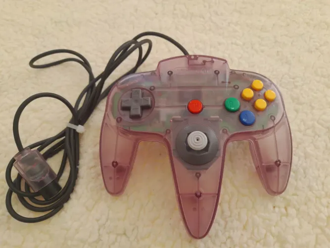 Controle original DO NINTENDO 64 USADO E CONSERVADO.