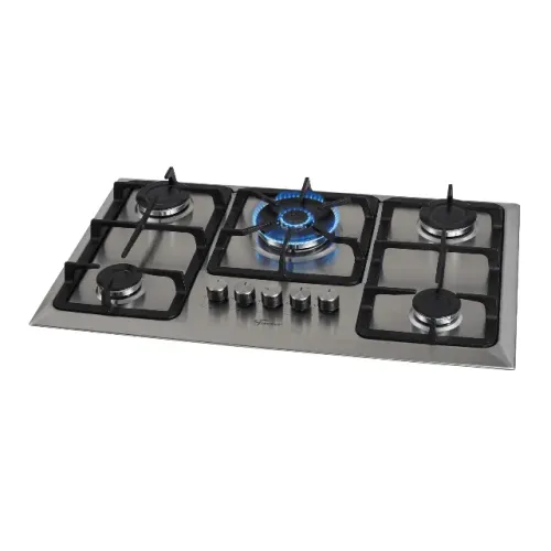 Cooktop a Gás Fischer 5 Bocas Infinity Mesa Inox