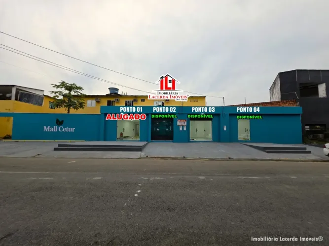 SALA COMERCIAL LOCAÇÃO - MALL CETUR, 38M², 1 BANHEIRO, PONTO COMERCIAL LOCAÇÃO NO TARUMÃ