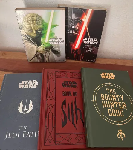 Coleção Star Wars - Daniel Wallace (Jedi Path + Book of Sith + Bounty Hunter)