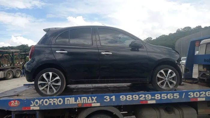 Sucata Nissan March 1.6 CVT 2018 - Disponível para retirada de peças 